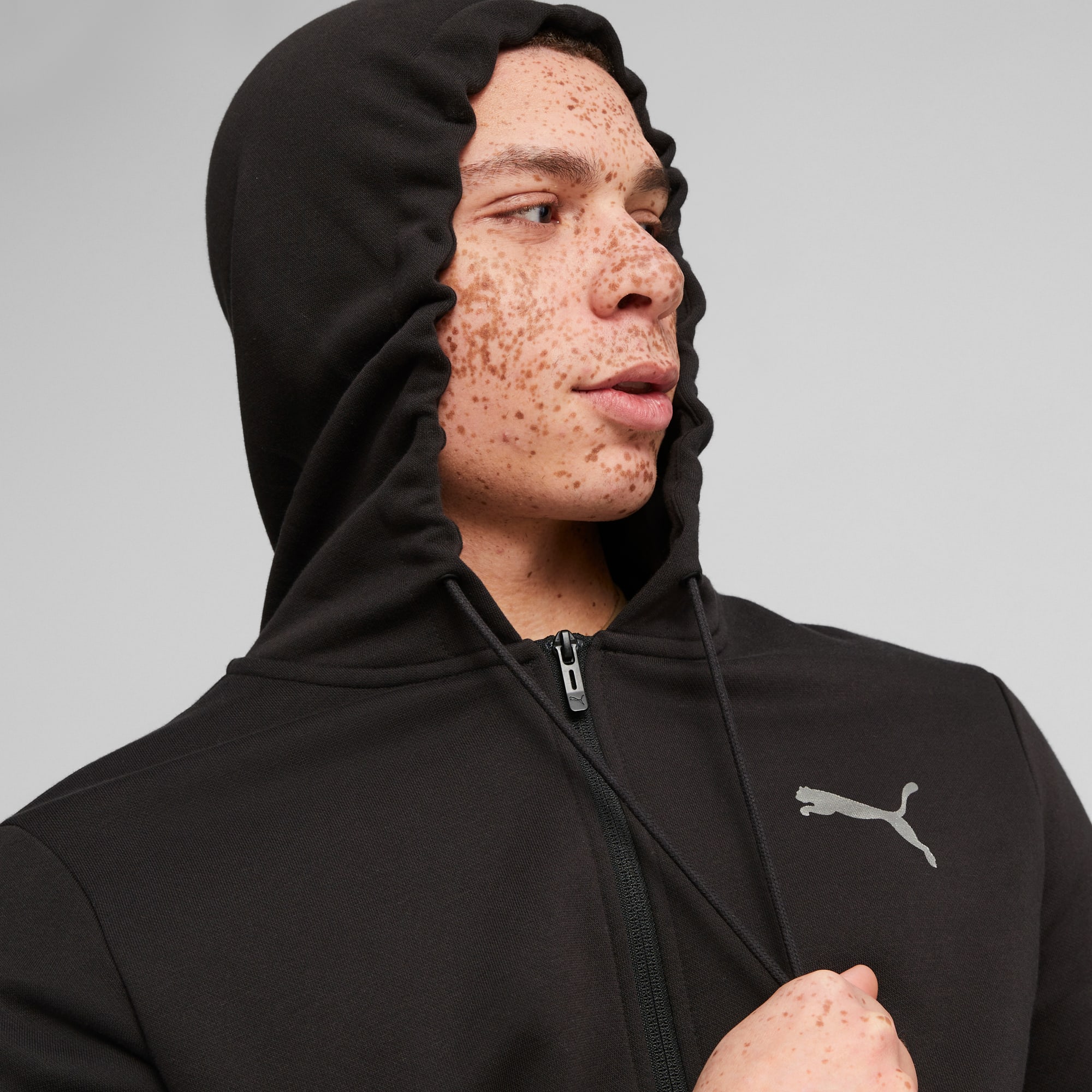 Puma zipper hoodie store